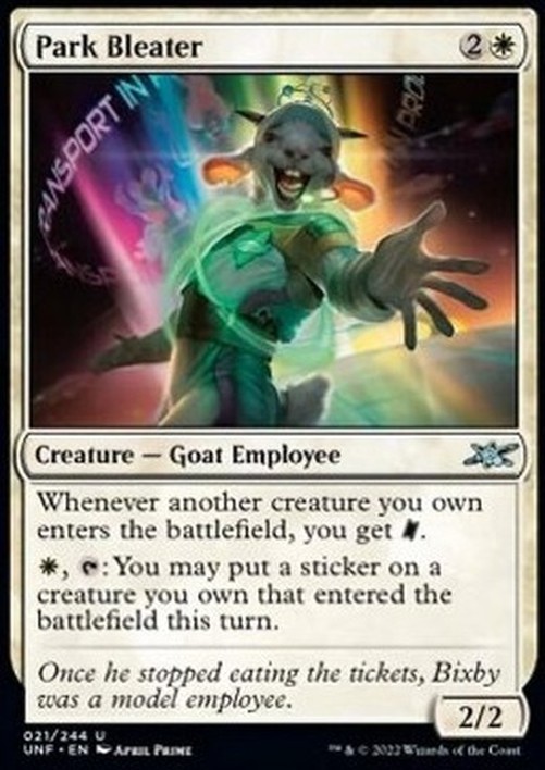 Magic: The Gathering Park Bleater