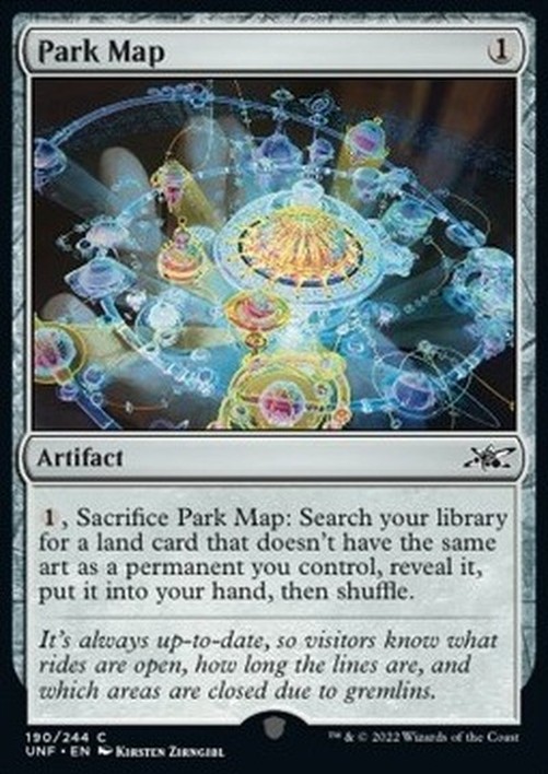 Magic: The Gathering Park Map