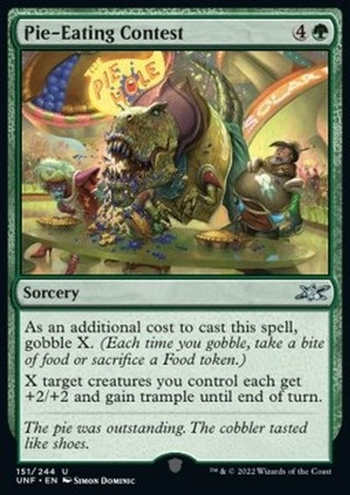 Magic: The Gathering Pie-Eating Contest