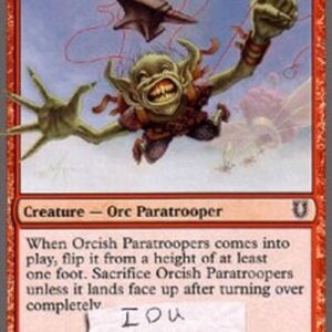 Magic: The Gathering Orcish Paratroopers