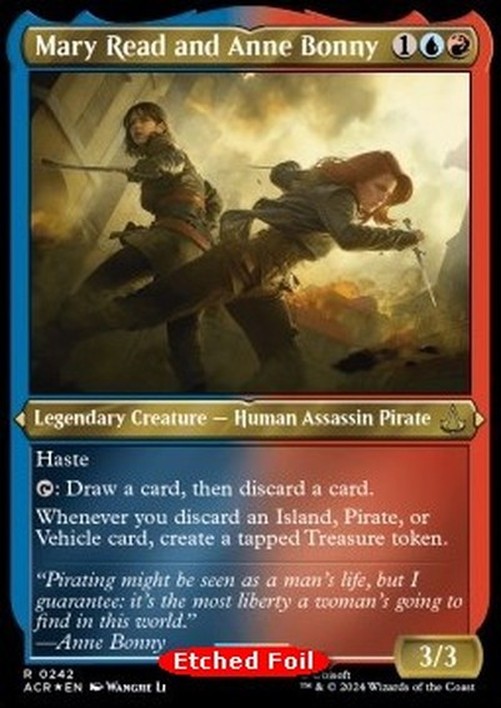 Magic: The Gathering Mary Read and Anne Bonny (V.3)