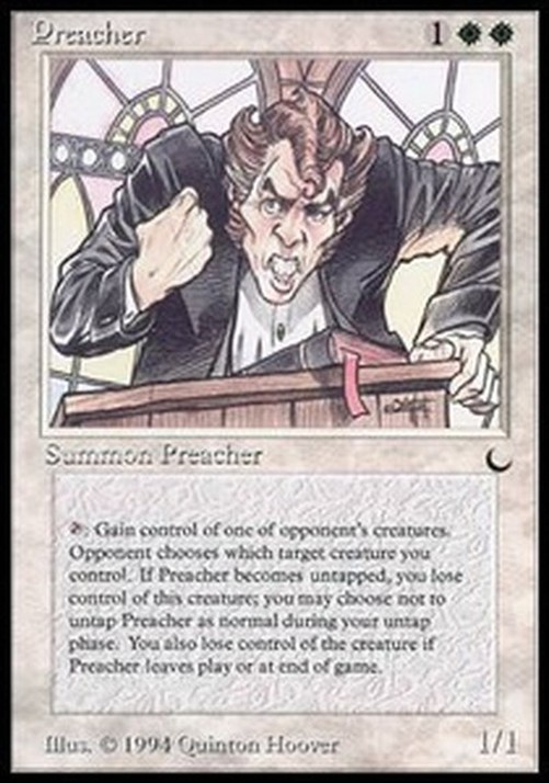 Magic: The Gathering Preacher