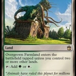 Magic: The Gathering Overgrown Farmland (V.2)