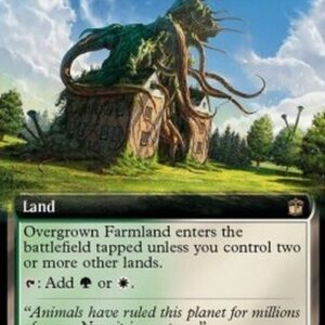 Magic: The Gathering Overgrown Farmland (V.1)