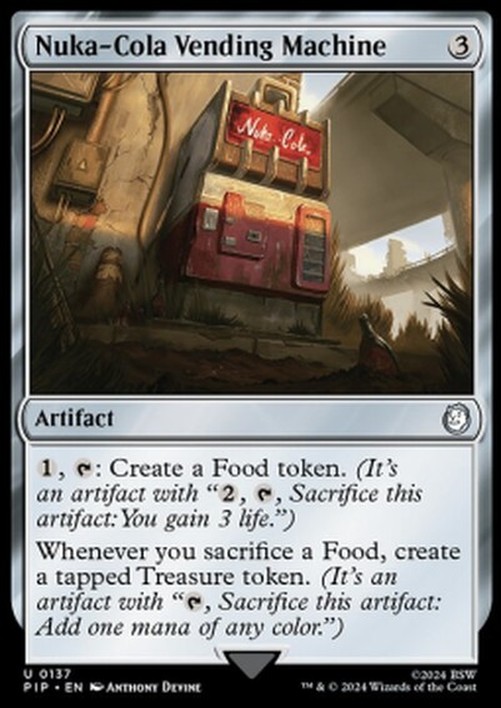 Magic: The Gathering Nuka-Cola Vending Machine