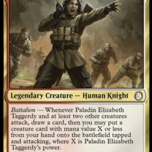 Magic: The Gathering Paladin Elizabeth Taggerdy