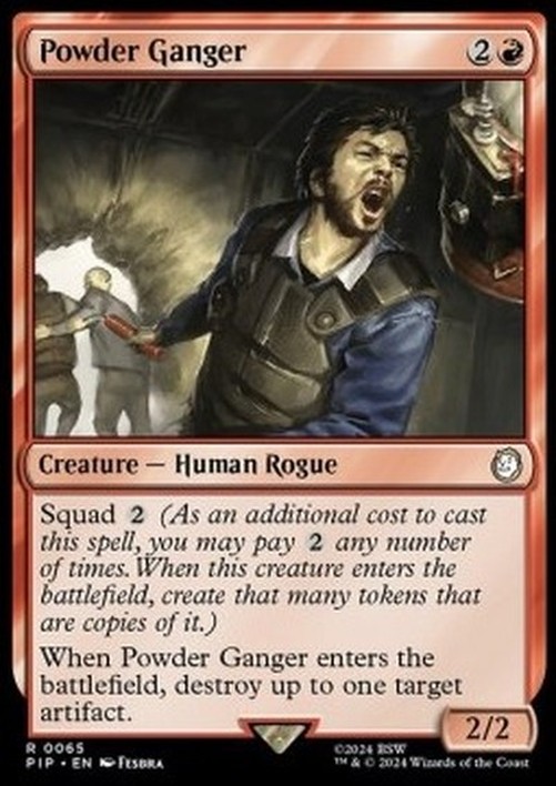 Magic: The Gathering Powder Ganger