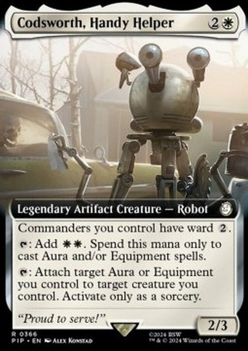 Magic: The Gathering Codsworth, Handy Helper (V.3)