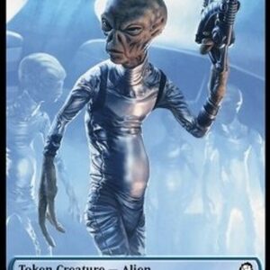Magic: The Gathering Alien Token (U 0/0) // Clue Token