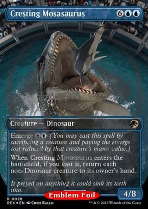 Magic: The Gathering Cresting Mosasaurus (V.2)