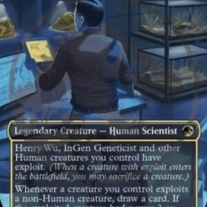 Magic: The Gathering Henry Wu, InGen Geneticist (V.2)