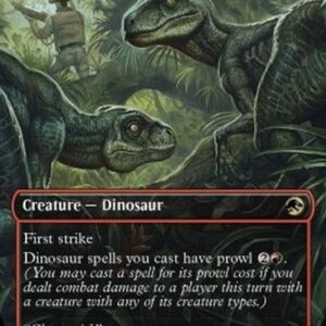 Magic: The Gathering Hunting Velociraptor (V.1)
