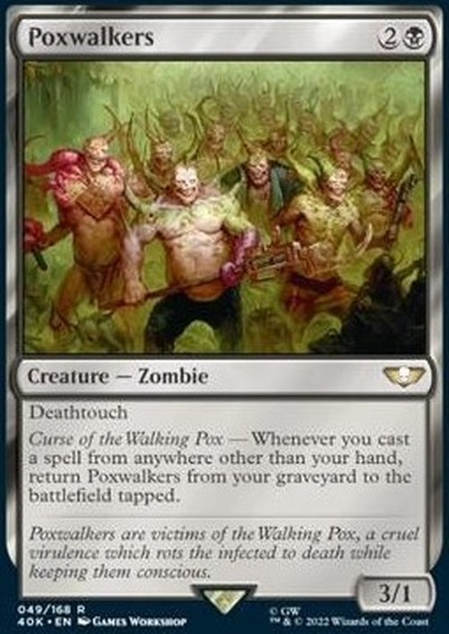 Magic: The Gathering Poxwalkers