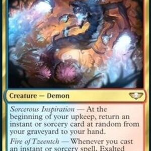 Magic: The Gathering Exalted Flamer of Tzeentch