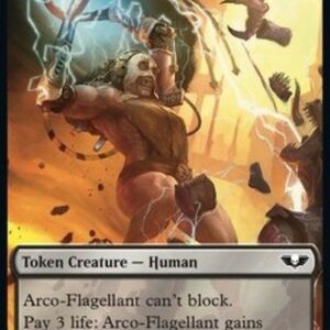 Magic: The Gathering Arco-Flagellant Token (B 3/1) // Soldier Token (W 1/1)