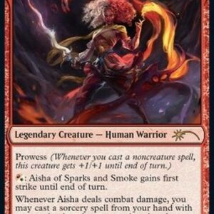 Magic: The Gathering Aisha of Sparks and Smoke