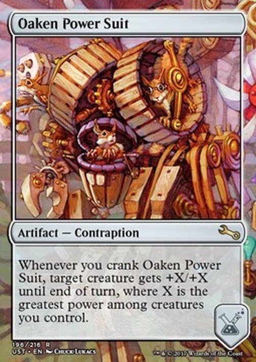 Magic: The Gathering Oaken Power Suit