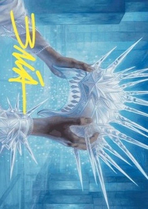 Magic: The Gathering Art Series: Hylda's Crown of Winter (V.2)