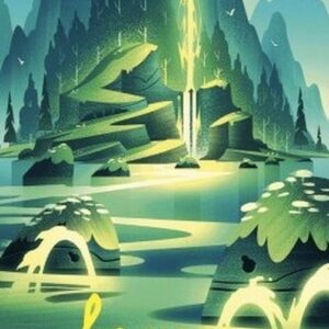 Magic: The Gathering Art Series: Leyline of Abundance (V.2)