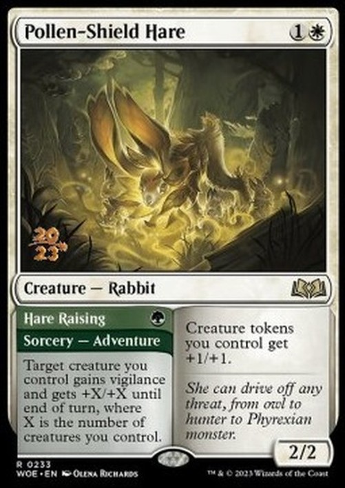Magic: The Gathering Pollen-Shield Hare // Hare Raising (V.1)
