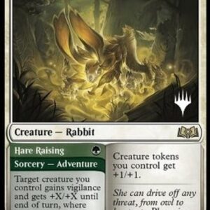 Magic: The Gathering Pollen-Shield Hare // Hare Raising (V.2)