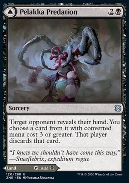 Magic: The Gathering Pelakka Predation // Pelakka Caverns