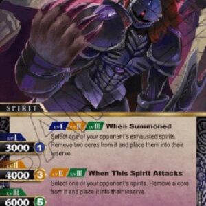 Battle Spirits Saga Dark Knight Mordred (V.1 - Rare)