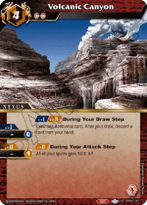 Battle Spirits Saga Volcanic Canyon