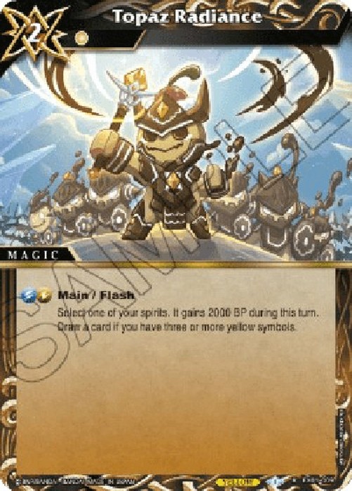 Battle Spirits Saga Topaz Radiance