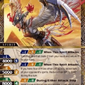 Battle Spirits Saga Air Brigade Captain Raphael