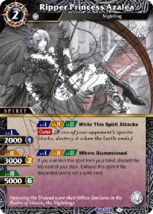 Battle Spirits Saga Ripper Princess Azalea