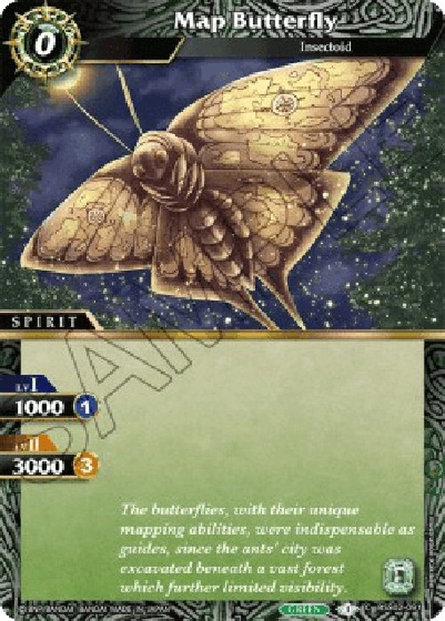 Battle Spirits Saga Map Butterfly