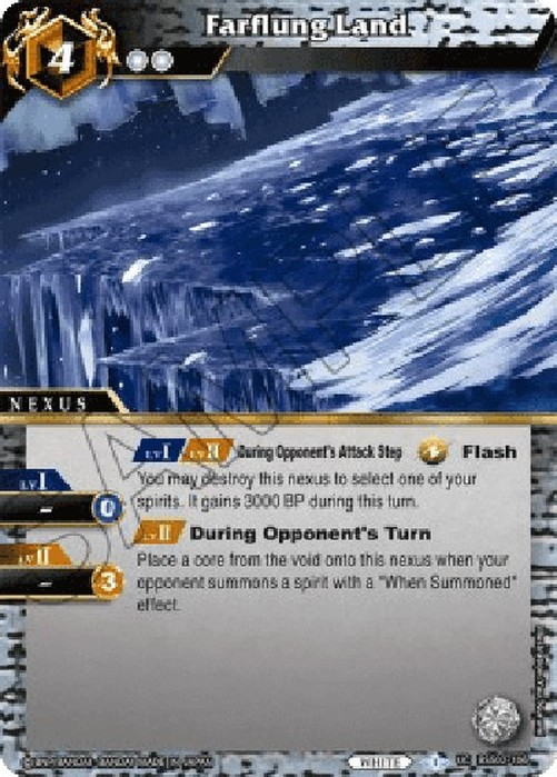 Battle Spirits Saga JP Farflung Land