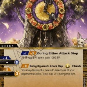 Battle Spirits Saga JP Ticking Floral Clock