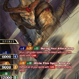 Battle Spirits Saga Taurus Dragon Aldebaran Minos (V.2 - Special Rare)