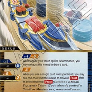 Battle Spirits Saga Sushi Bullet Train