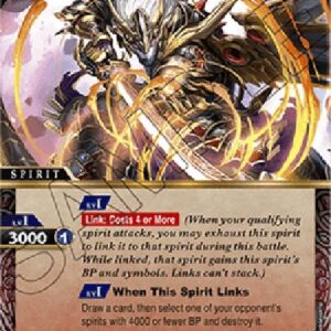 Battle Spirits Saga Warlord Liu Wan