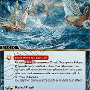 Battle Spirits Saga Cooking! Fishing Hardships (V.1 - Uncommon)