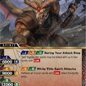 Battle Spirits Saga Taurus Dragon Aldebaran Minos (V.1 - Rare)