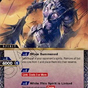 Battle Spirits Saga Dread Conjuration Garan