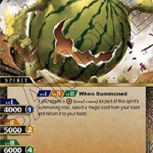 Battle Spirits Saga Watermelonman Smash