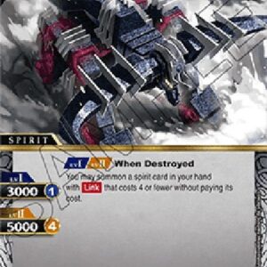 Battle Spirits Saga Dark Bison