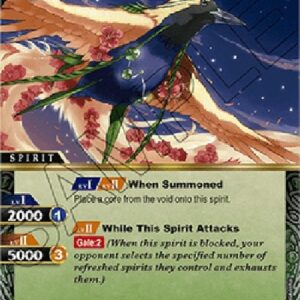 Battle Spirits Saga Heavenly Footless-fowl