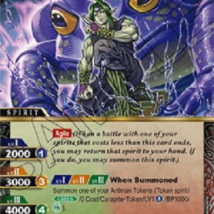 Battle Spirits Saga Summoning Ninja Lotusmaru