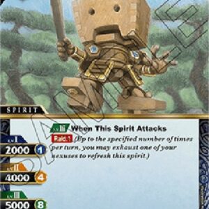 Battle Spirits Saga Cypress Golem