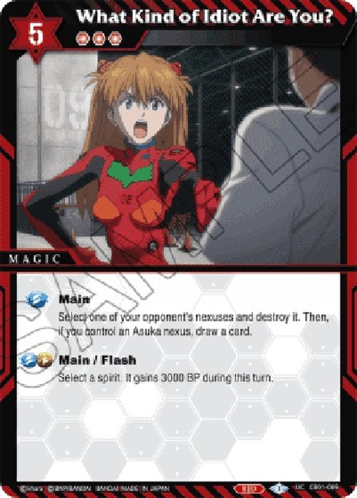 Battle Spirits Saga What Kind of Idiot Are You?