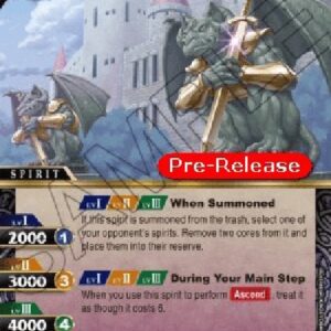 Battle Spirits Saga BSS04P Warden Gargoyle (V.1 - Uncommon)
