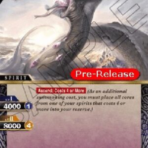 Battle Spirits Saga Great Amethyst Serpent Zaum (V.1 - Uncommon)