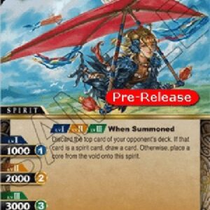 Battle Spirits Saga Glider Rider Bourrasque (V.1 - Rare)