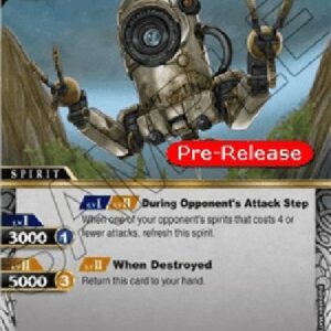 Battle Spirits Saga BSS04P Probecraft Snapper (V.1 - Rare)